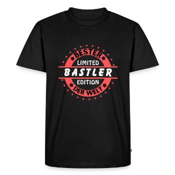 Best hobbyist in the world - Men's Premium Organic T-Shirt - black - Front - Nico (187cm)