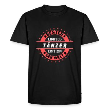 Meilleur danseur du monde - T-shirt Premium bio Homme - noir - Devant - Nico (187cm)
