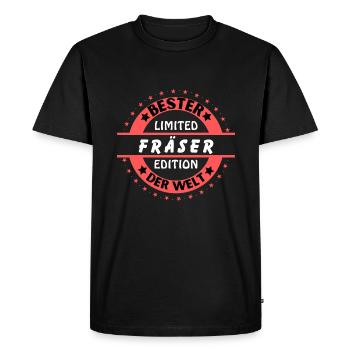 Best cutter in the world - Men's Premium Organic T-Shirt - black - Front - Nico (187cm)