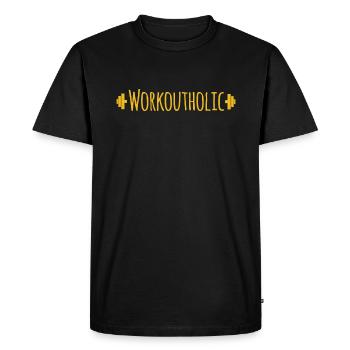 APTITUDE - T-shirt Premium bio Homme - noir - Devant - Nico (187cm)