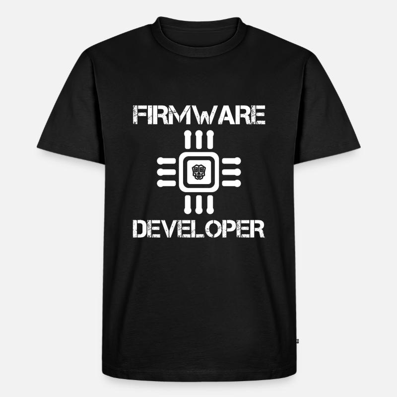 Firmware developer - Men's Premium Organic T-Shirt - black