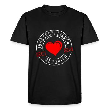 Hen party 2024 - Men's Premium Organic T-Shirt - black - Front - Nico (187cm)