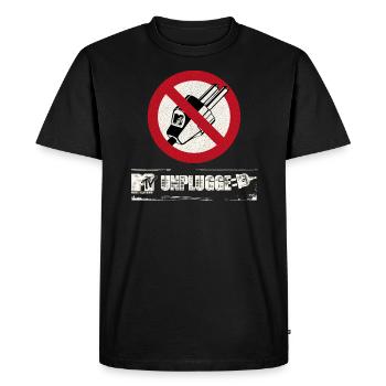MTV Unplugged Design Vintage - T-shirt Premium bio Homme - noir - Devant - Nico (187cm)