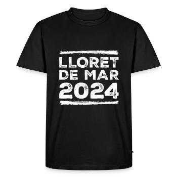 Lloret De Mar 2024 Dicton - T-shirt Premium bio Homme - noir - Devant - Nico (187cm)
