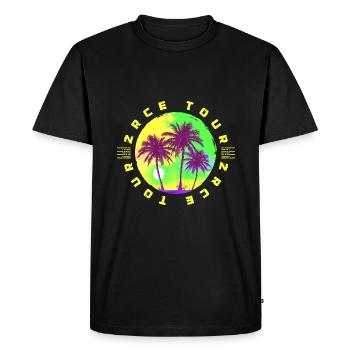Zrce Tour Palm Tree Holidays - T-shirt Premium bio Homme - noir - Devant - Nico (187cm)