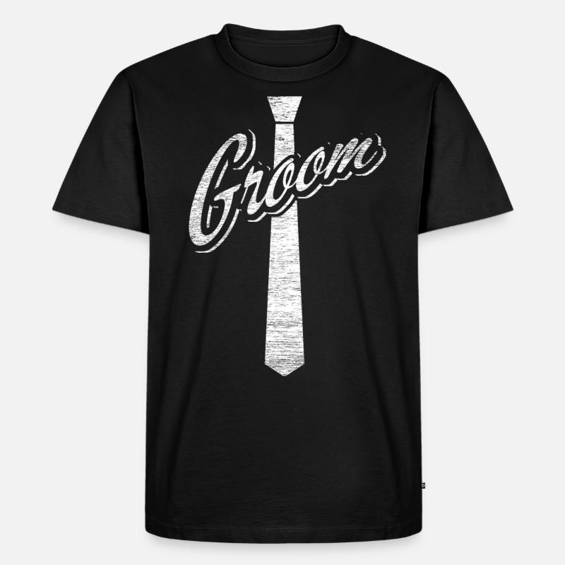 Junggesellenabschied - Männer Premium Bio T-Shirt - Schwarz