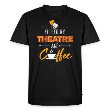 Théâtre Musical Théâtre musical Café - T-shirt Premium bio Homme - noir - Devant - Nico (187cm)