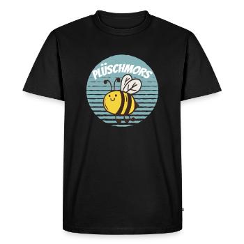 Plüschmors - Plattdeutsch Norddeutschland - T-shirt Premium bio Homme - noir - Devant - Nico (187cm)