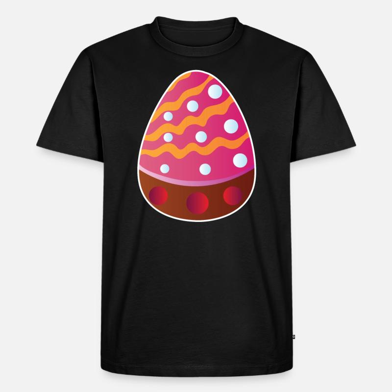 Easter Egg Easter Egg - Men's Premium Organic T-Shirt - black
