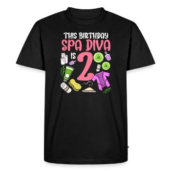 Spa Birthday For Girls 2nd Spa Birthday Party - Men's Premium Organic T-Shirt - black - Front - Nico (187cm)