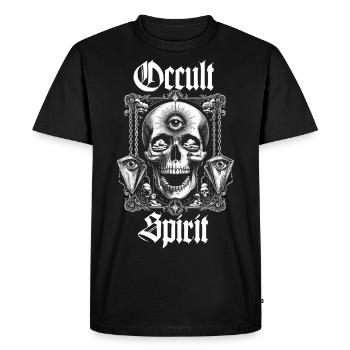 Skull Bone Pendulums - Men's Premium Organic T-Shirt - black - Front - Nico (187cm)