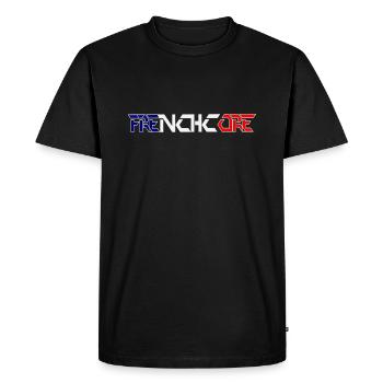 Frenchcore Hardcore Hardstyle - Men's Premium Organic T-Shirt - black - Front - Nico (187cm)