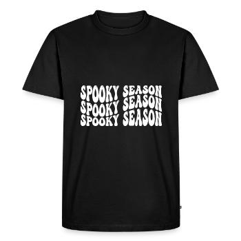 Saison effrayante - T-shirt Premium bio Homme - noir - Devant - Nico (187cm)