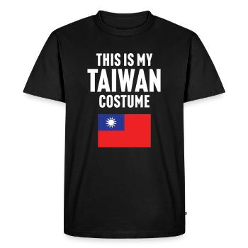 C’est mon costume de Taïwan - T-shirt Premium bio Homme - noir - Devant - Nico (187cm)