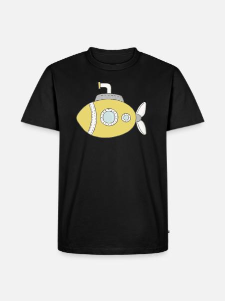 Submarine - Men's Premium Organic T-Shirt - black