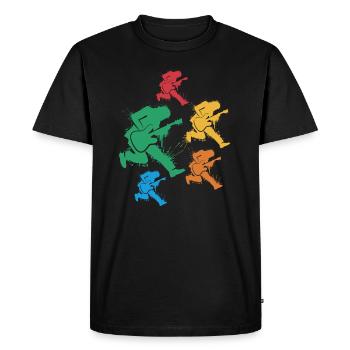 Guitare basse Bassiste Bassiste Bassiste - T-shirt Premium bio Homme - noir - Devant - Nico (187cm)