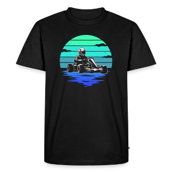Kart Racing Kart Karts Hommes Enfants Go-Kart - T-shirt Premium bio Homme - noir - Devant - Nico (187cm)