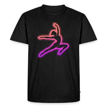 Gymnaste Gymnastique Gymnastique artistique Enfants Femmes Gymnastique - T-shirt Premium bio Homme - noir - Devant - Nico (187cm)