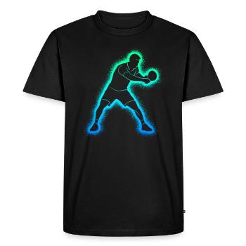 Table tennis players Children Table tennis players - Men's Premium Organic T-Shirt - black - Front - Nico (187cm)