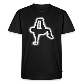 Breakdance Breakdancer Dance Kids Breakdancer - Men's Premium Organic T-Shirt - black - Front - Nico (187cm)