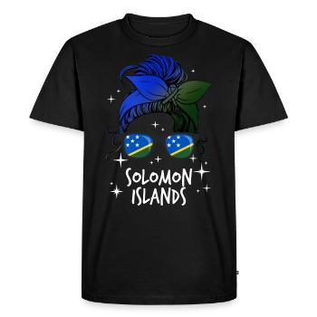 Salomon (Îles) - T-shirt Premium bio Homme - noir - Devant - Nico (187cm)