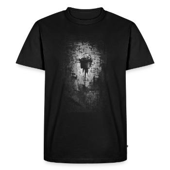 Rose Gothique - T-shirt Premium bio Homme - noir - Devant - Nico (187cm)