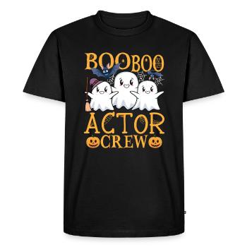 Actor uu Funny Actor - Men's Premium Organic T-Shirt - black - Front - Nico (187cm)