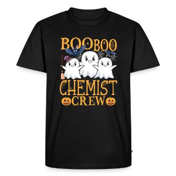 Chemist uu Funny Chemist - Men's Premium Organic T-Shirt - black - Front - Nico (187cm)