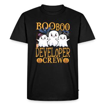 Developer Software Developer Computer Scientist Coder - Men's Premium Organic T-Shirt - black - Front - Nico (187cm)