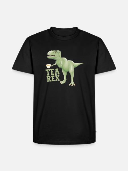 Thé Rex - T-shirt Premium bio Homme - noir
