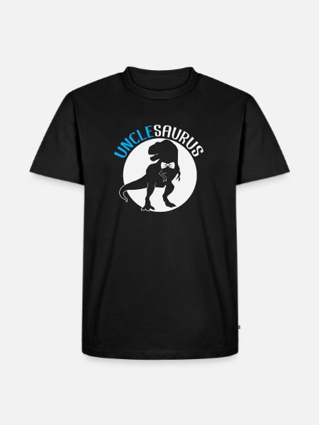 Unclesaurus - T-shirt Premium bio Homme - noir