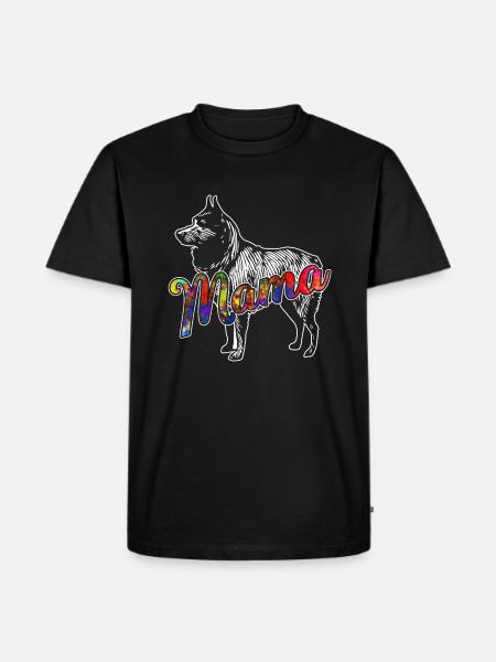 Schipperke Schipperke Mama - Men's Premium Organic T-Shirt - black