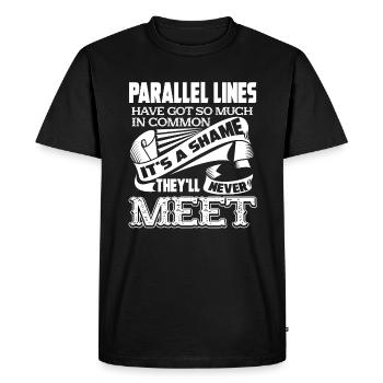 Math Teacher Math Teacher Jobs - Men's Premium Organic T-Shirt - black - Front - Nico (187cm)