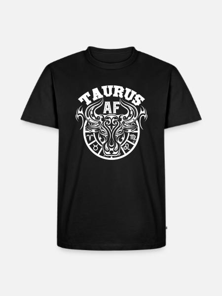 Taurus Taurus AF - Men's Premium Organic T-Shirt - black