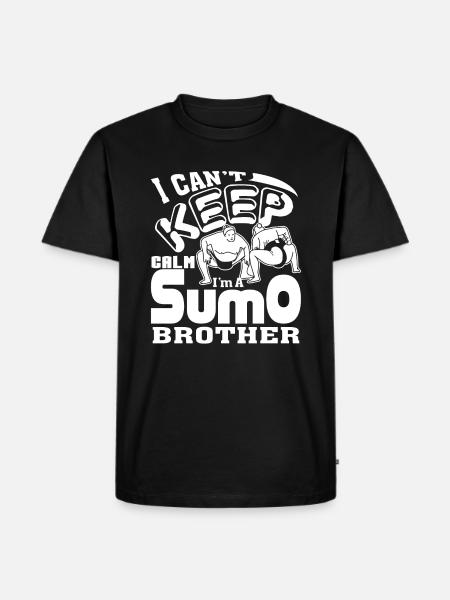 Sumo I'm a Sumo Brother - Men's Premium Organic T-Shirt - black