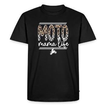 Motocross Mère Motocross Rider Motocross Maman - T-shirt Premium bio Homme - noir - Devant - Nico (187cm)