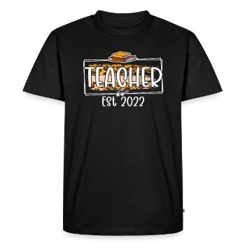 Future Teacher Teacher Training Student Teacher Training Programme - Men's Premium Organic T-Shirt - black - Front - Nico (187cm)