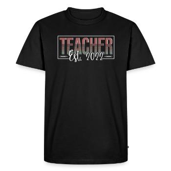 Future Teacher Teacher Training Student Teacher Training Programme - Men's Premium Organic T-Shirt - black - Front - Nico (187cm)