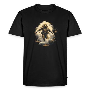 Diver - Men's Premium Organic T-Shirt - black - Front - Nico (187cm)