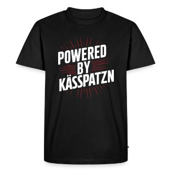 Schwaben Käsespätzle Dialekt Schwäbisch Essen - Männer Premium Bio T-Shirt - Schwarz - Vorne - Nico (187cm)