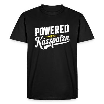 Swabia Cheese Spätzle Dialect Swabian Food - Men's Premium Organic T-Shirt - black - Front - Nico (187cm)
