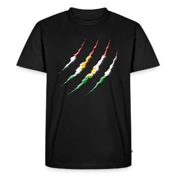 Kurdistan - T-shirt Premium bio Homme - noir - Devant - Nico (187cm)