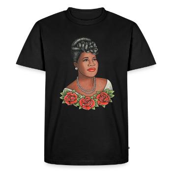 ELLA TATOUAGE - T-shirt Premium bio Homme - noir - Devant - Nico (187cm)
