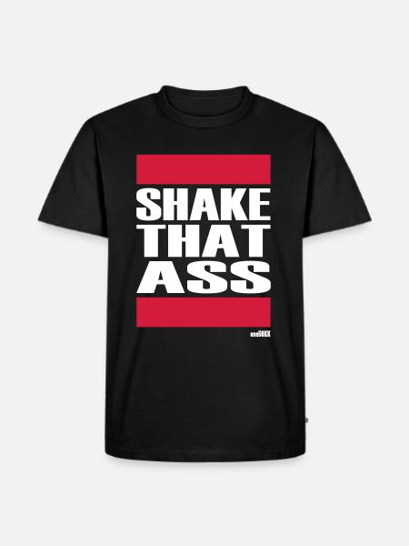 SHAKE THAT ASS - Men's Premium Organic T-Shirt - black