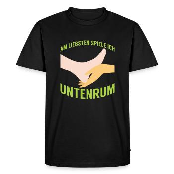 Podiatrist Nail Designer Podiatry - Men's Premium Organic T-Shirt - black - Front - Nico (187cm)
