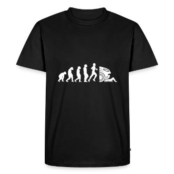 Technicien en mécatronique automobile Tournevis mécanicien automobile - T-shirt Premium bio Homme - noir - Devant - Nico (187cm)
