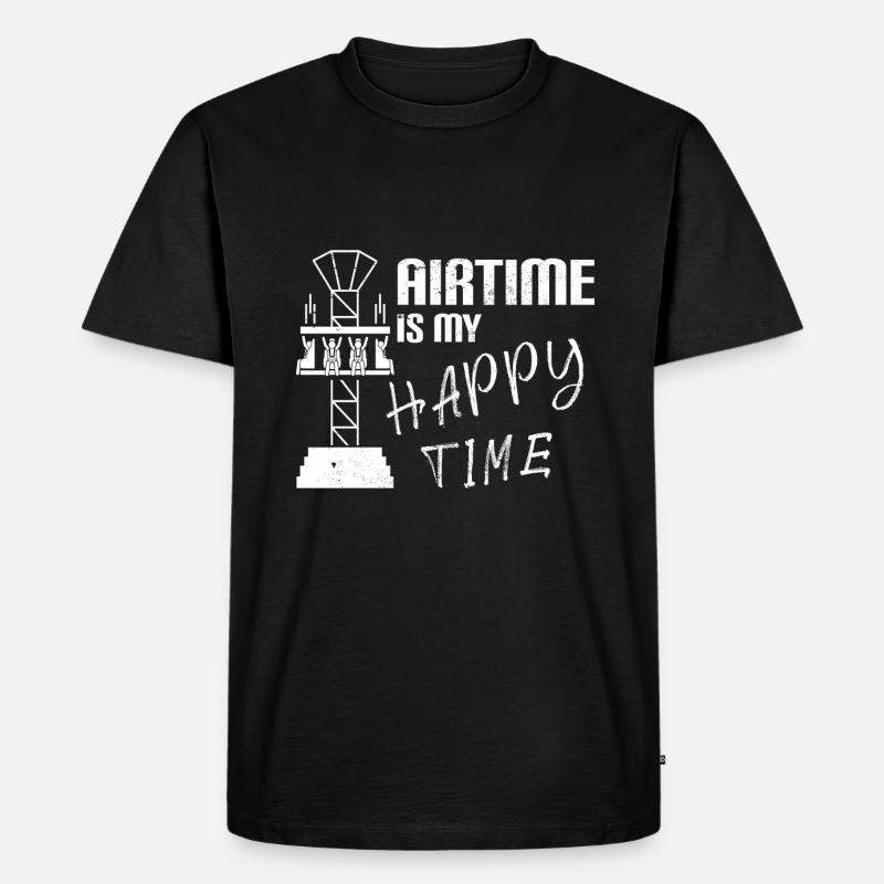 Rollercoaster Amusement Park Rollercoaster - Men's Premium Organic T-Shirt - black