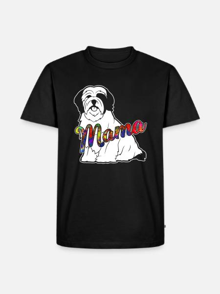 Lhasa Apso Lhasa Apso Mama - Men's Premium Organic T-Shirt - black