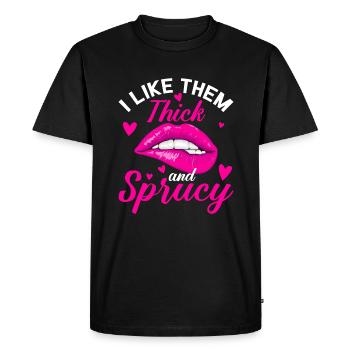 Drag Queen - T-shirt Premium bio Homme - noir - Devant - Nico (187cm)