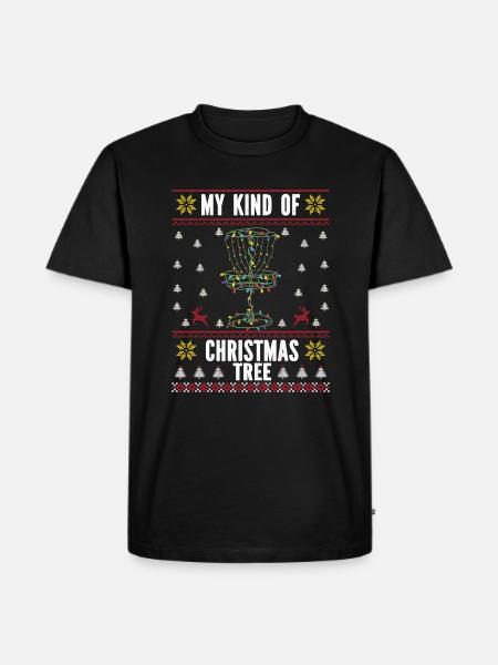 Disc golf - Männer Premium Bio T-Shirt - Schwarz